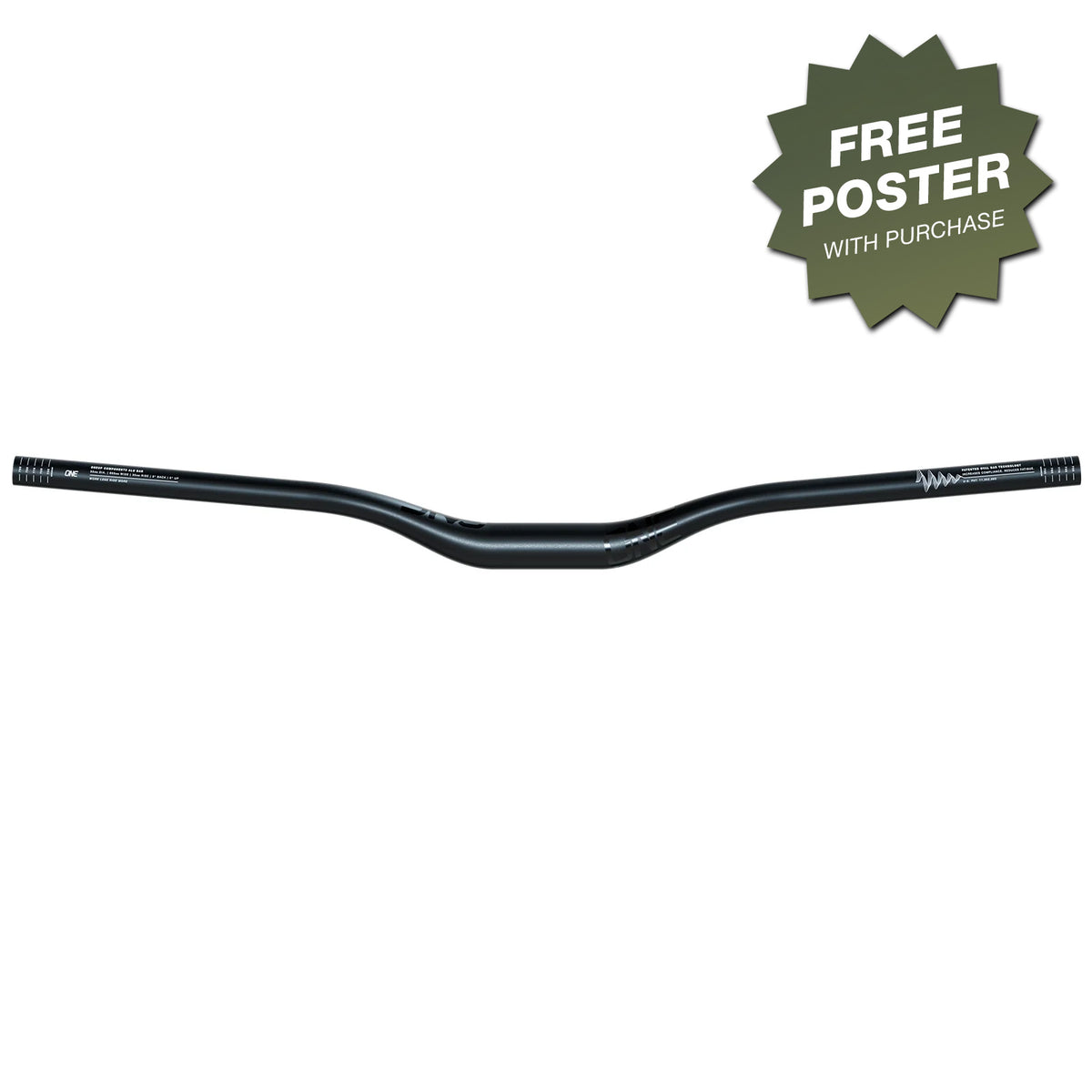 OneUp Components Aluminum Handlebar - Lightweight and Compliant MTB ...