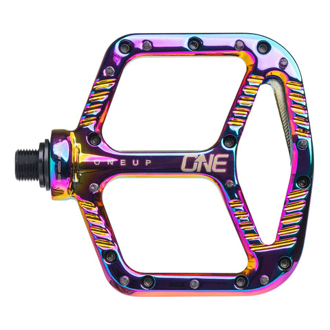flat pedals oneup pedals oil slick Aluminum Pedals
