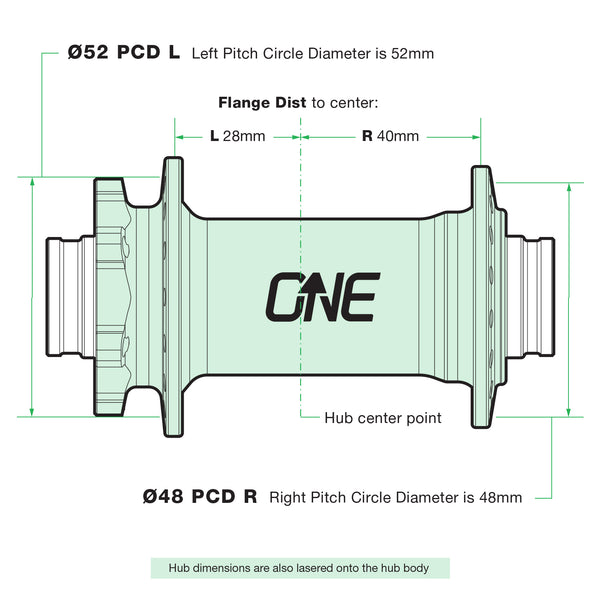 110x20 Front Hub