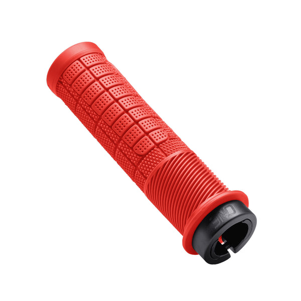 GGD-KATANA Paire de poignées, rouge, pour guidons 22mm , open end GGD-KATANA Paire de poignées, rouge, pour guidons 22mm , open end